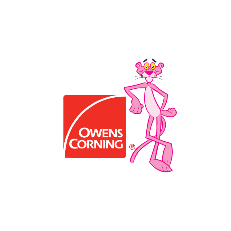 Owens Corning Pink Panther Logo